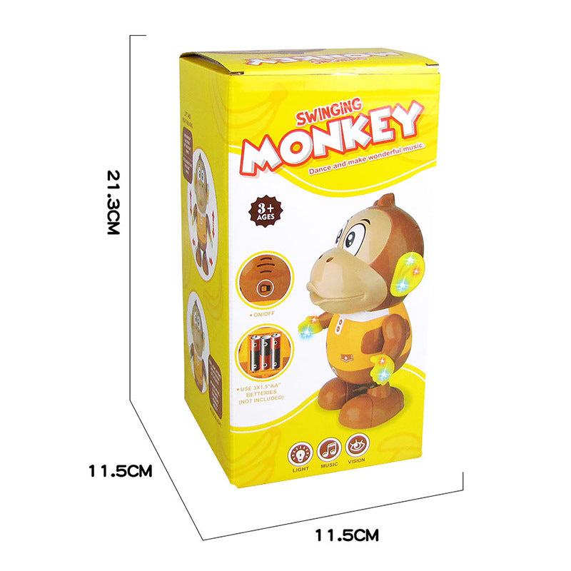 Electric Music Light Dancing Monkey Toy