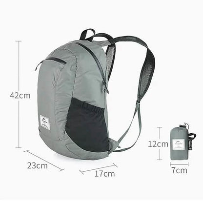 18L Hiking Backpack Lightweight Packable Backpack