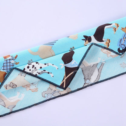Dog scarf triangle scarf