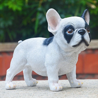 Little Bulldog ornament resin