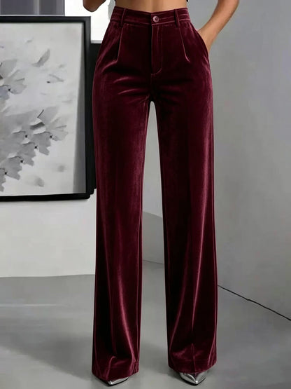 Slimming Long Suit Pants For Women European And American Style Independent E-commerce Store