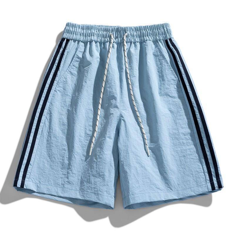American Vintage Stripe Sports Shorts Men