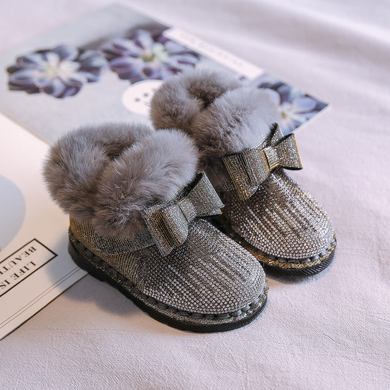 Baby snow cotton winter shoes
