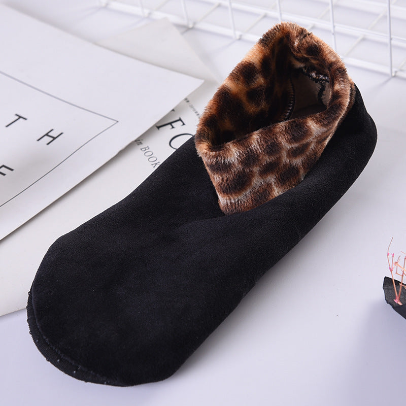 Double layer Plush hosiery