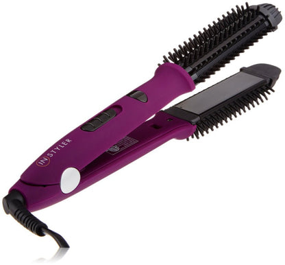 Electric Hair Curler Straightener Comb