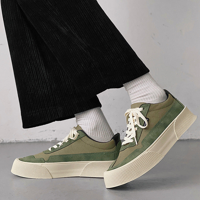 Low-top Platform Student Sneakers: Casual and Breathable