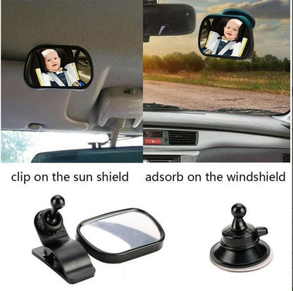 Car baby safety rearview mirror