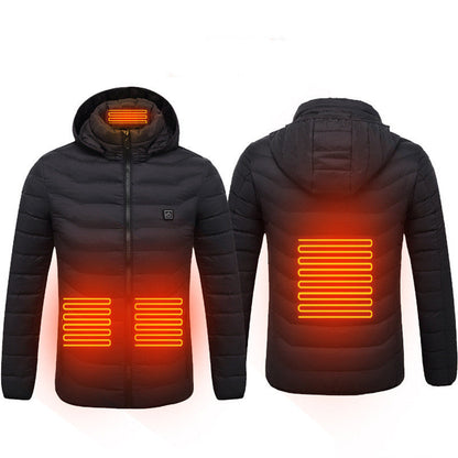 USB Heated Jacket Thermal Vest for Men Winter