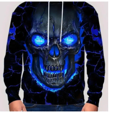 3D Digital Print Hoodie Men's Sweatshirt