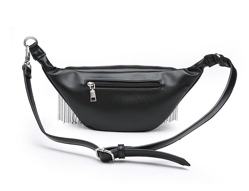 Women's tassel waist bag
