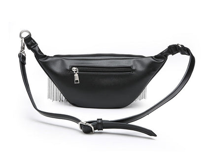 Women's tassel waist bag