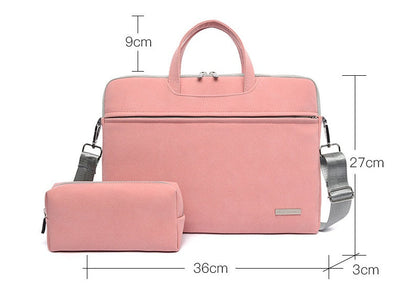 PU Leather Women's Laptop Bag