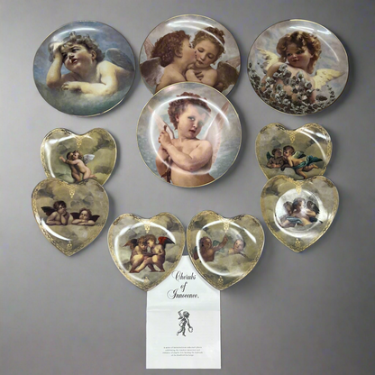 THE BRADFORD EXCHANGE (10 PACK) Collectable Plates By William Bouguereau