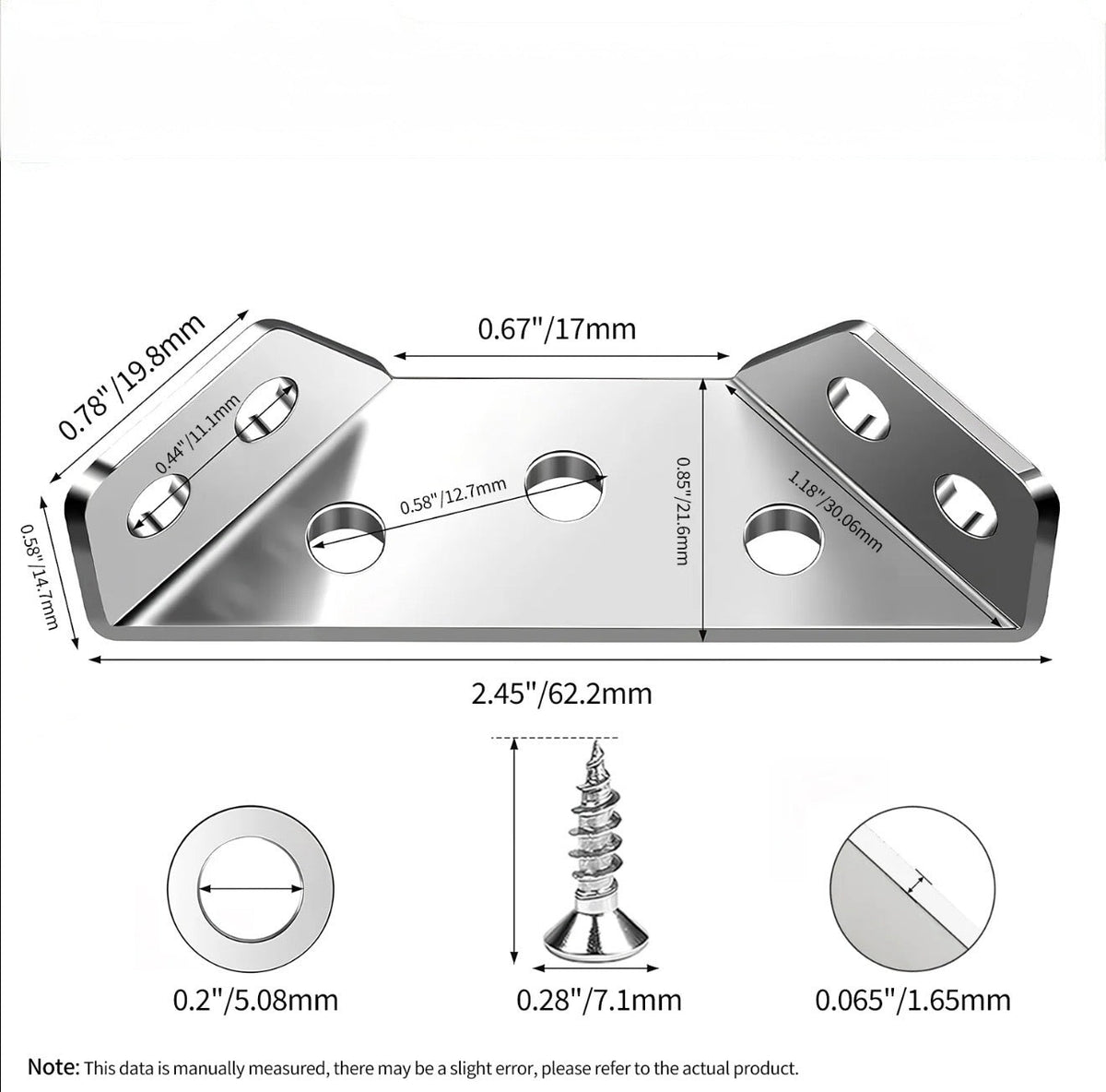 SteelGrip Corner Braces