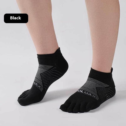Sports Marathon Toe Socks Men