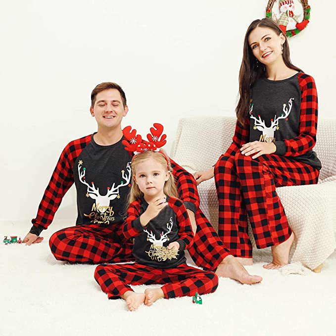 Family Pajamas Set And Home Service