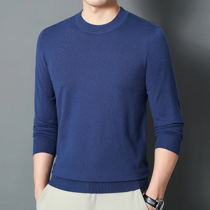 Pullover Solid-color Thermal Base Layer