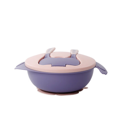 Baby Training Bowl, Infant Feeding Weaning Suction Cup Bowl