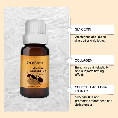 Skin Massage Treatment Essential Oil Improves Skin Elasticity, Softness, Firmness And Light Non-Sticky Massage Oil