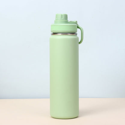 304 stainless steel double-layer vacuum portable household thermos cup