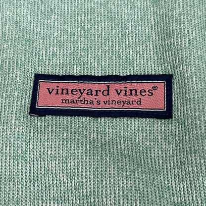 VINEYARD VINES Martha's Vineyard Men's Teal Green Half Zip Pullover Sz- L