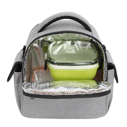 Creative fashion multifunctional backpack insulation bag lunch box bag lunch bag cold storage ice pack
