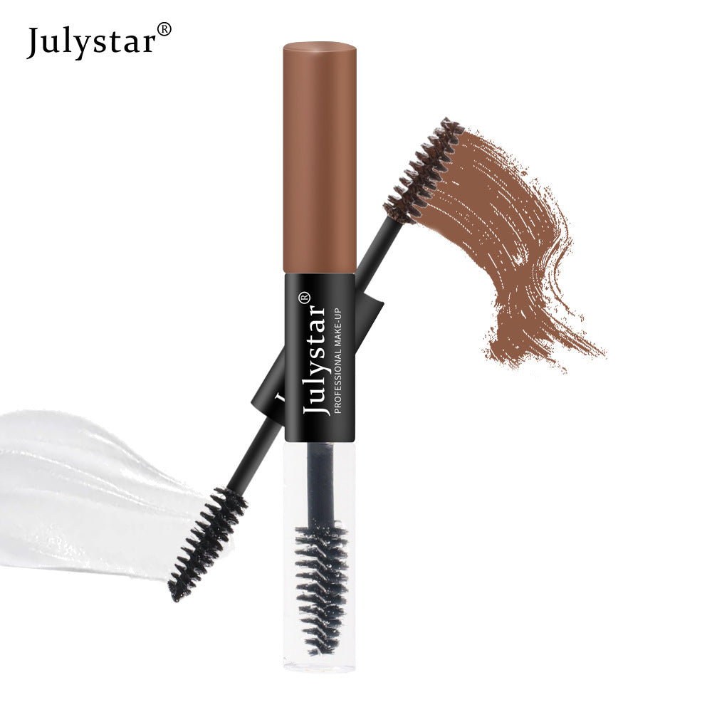 Liquid Waterproof And Non Dizzy Eyebrow Dye Cream Double Head Dyeing And Setting Three-Dimensional Eyebrow Dye Cream