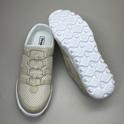 PROPET TravelActiv Slide Breathable 2 Tone Mesh Women's Sz 7.5 X(2E) Sand WAT011MSANX-07H