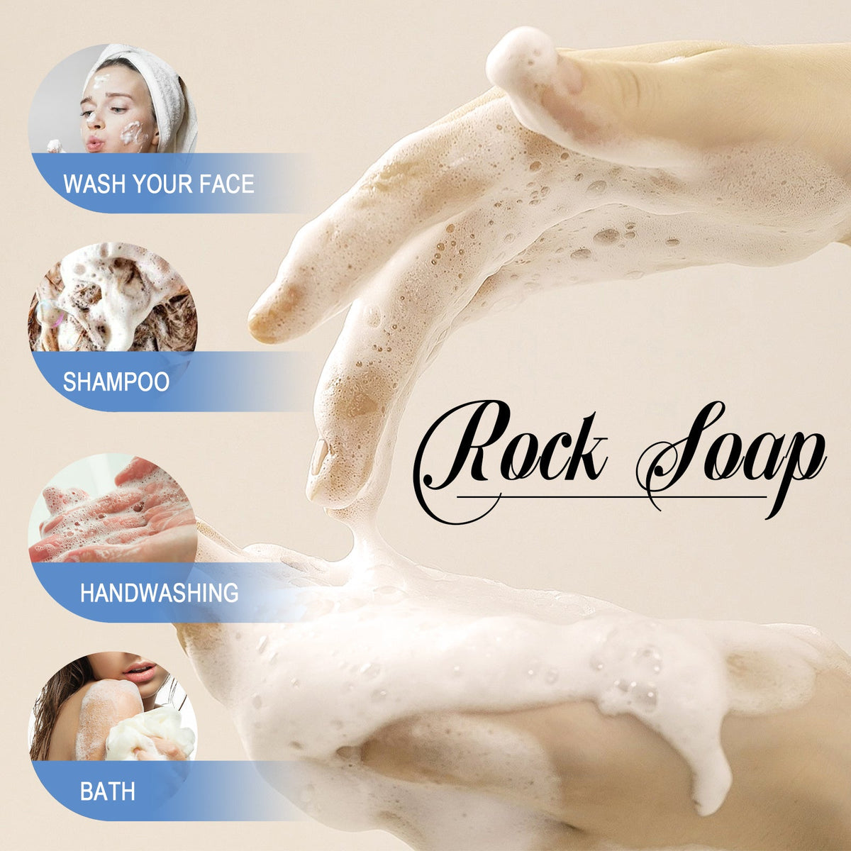 Shower Cleansing Soap Moisturizes And Moisturizes Tender Skin, Joints, Elbows, Brightening And Whitening Body Beauty Soap