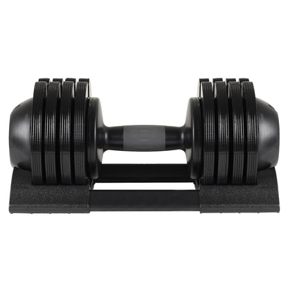 52LBS Adjustable dumbbell steel and plastic