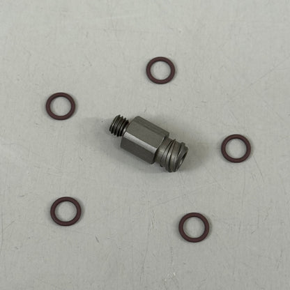 NORDSON Kit Fitting M5 O X Fem Luer Lock Str 7362606