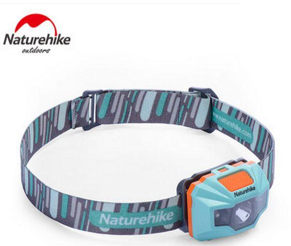 Naturehike Ultralight Waterproof USB Charge LED Headlamp 4 Modes Headlight
