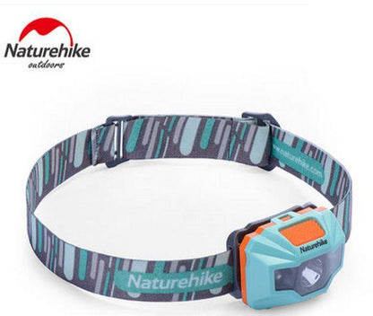 Naturehike Ultralight Waterproof USB Charge LED Headlamp 4 Modes Headlight