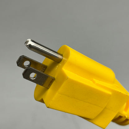 HOME ELECTRICAL ACCESSORIES  Heavy Duty Outdoor/Indoor Extension Cord  12 Gauge, 25' SJTW-3Yellow