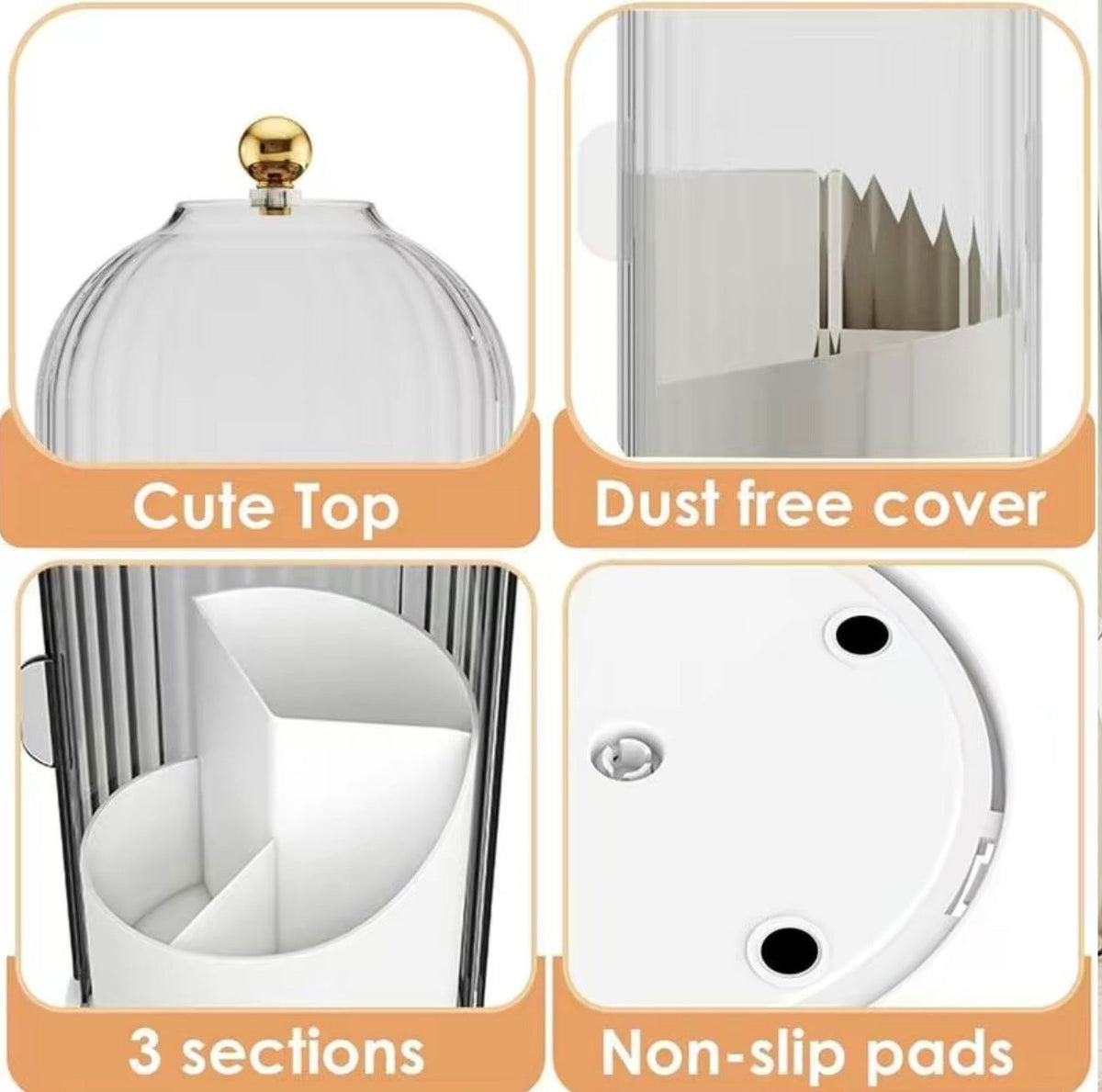 CleanSpin Toothbrush Holder