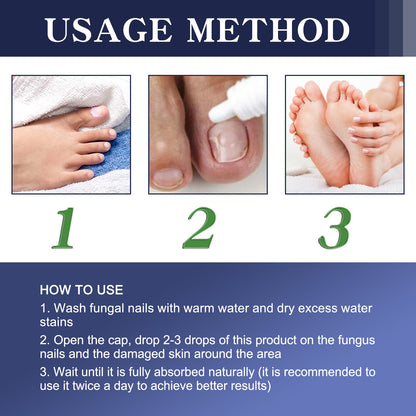 Gray Nail Repair Drops, Repair Hand And Foot Gray Nails Soft And Bright Nail Thickening Nail Care Solution