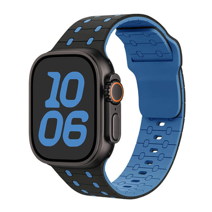 Dynamic Series Three-Color Silicone Watch Strap