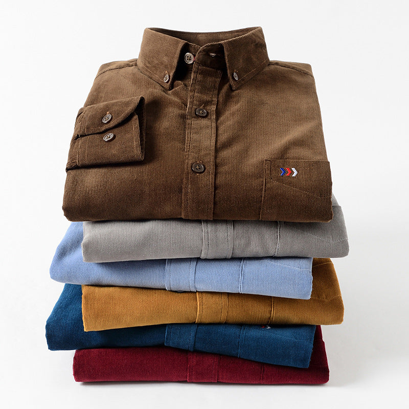 Men's Long-sleeved Shirts Men's Business Casual