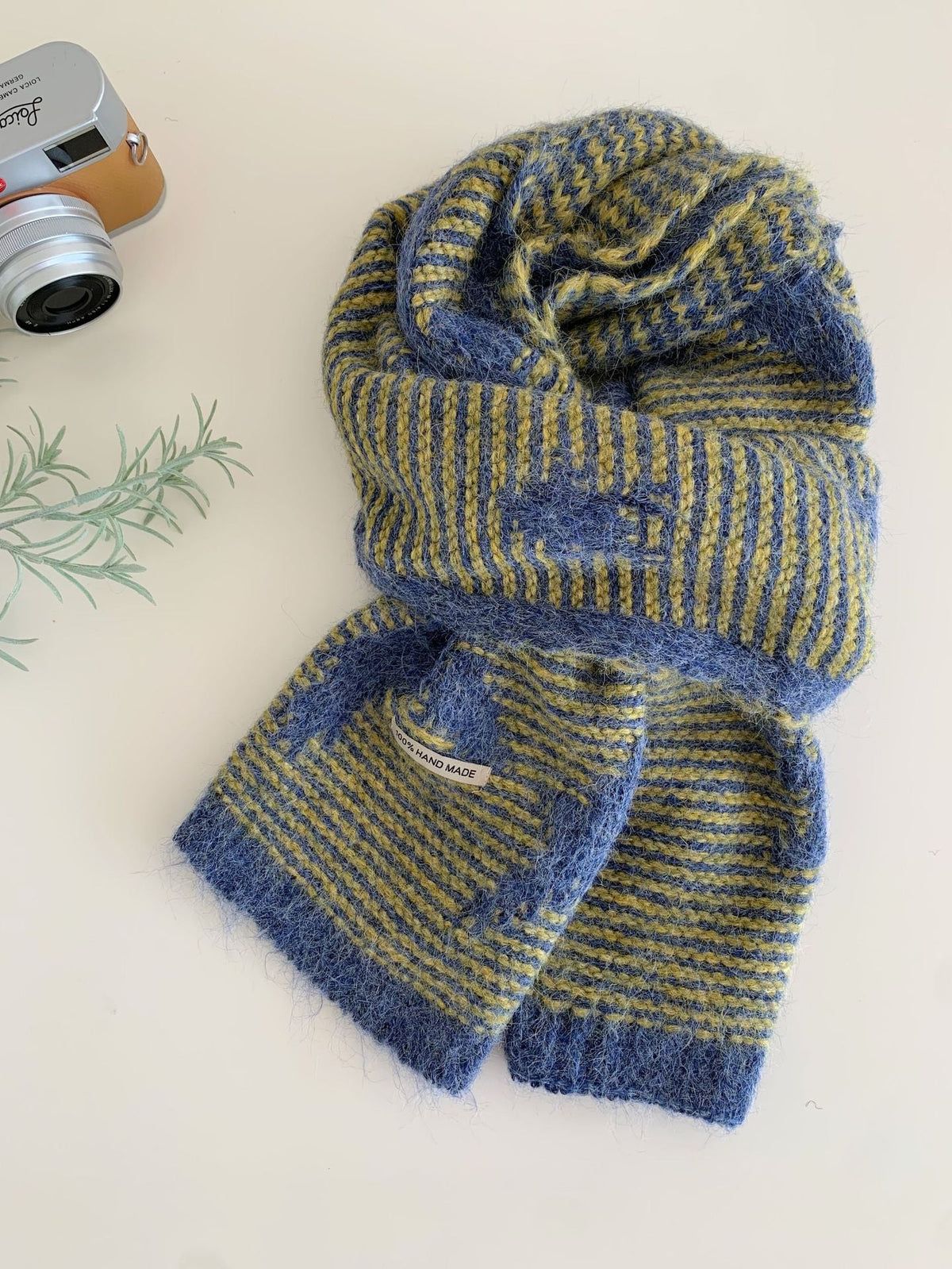 Women's Simple And Versatile Star Knitted Winter Scarf