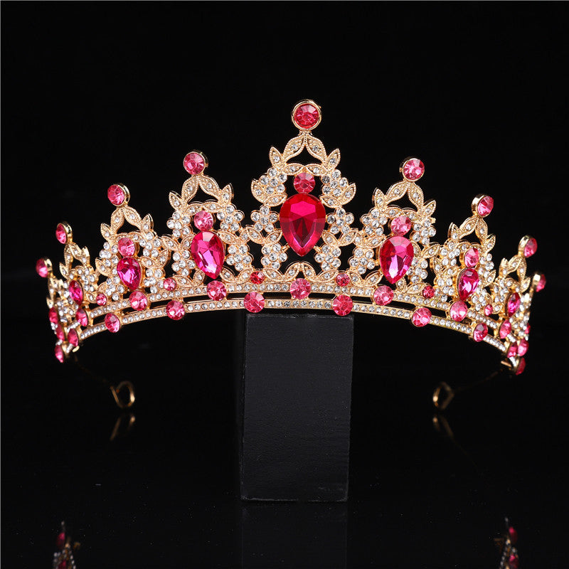 Bride Princess Crown Wedding Dress Accessories
