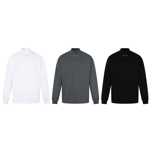 Mens Mock-Neck Long-Sleeve Base Layer