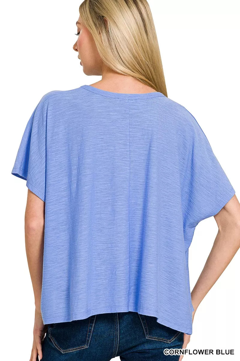 Zenana Round Neck Short Sleeve T-Shirt