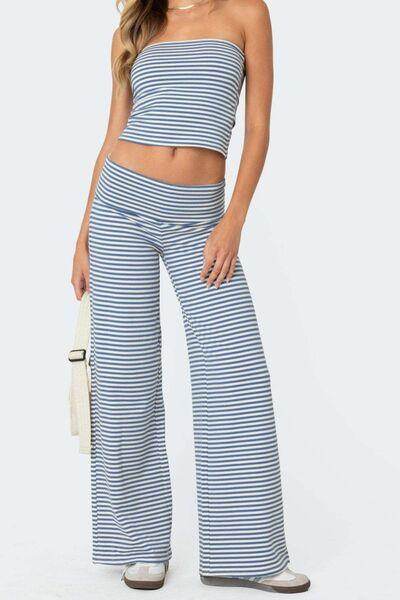 Stylish Striped Wide Leg Pants for Comfortable Fashion