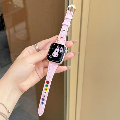Denim Star Charm For Watch 10SE Strap