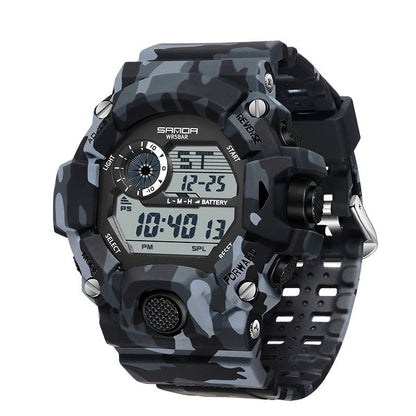 Multi-functional Camouflage Series Outdoor Sports Electronic Watch