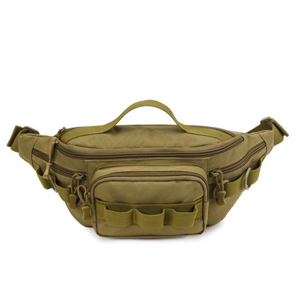 New Waist Bag Men's Multi-functional Crossbody One Shoulder Waterproof Backpack