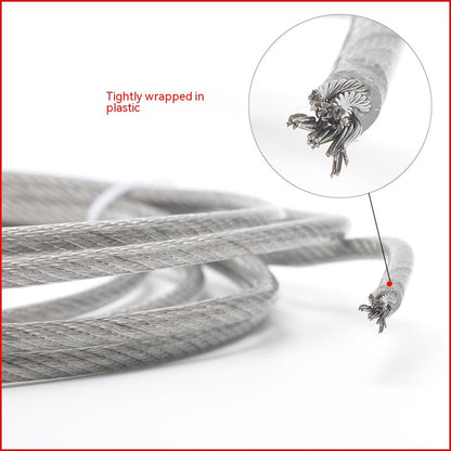 304 Stainless Steel Invisible Anti-theft Protecting Wire Net Steel Wire Coated Rope Steel