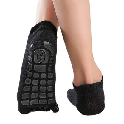 Men Cotton Yoga Socks Five Finger  Non Slip