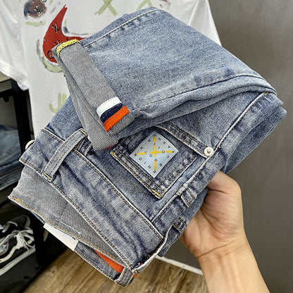 New Letter Printed Jeans For Men
