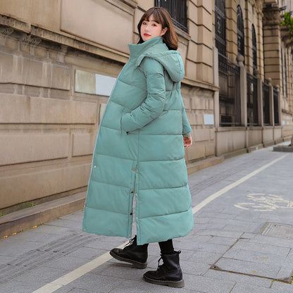 Winter Cotton Clothing Women's Extended Below The Knee